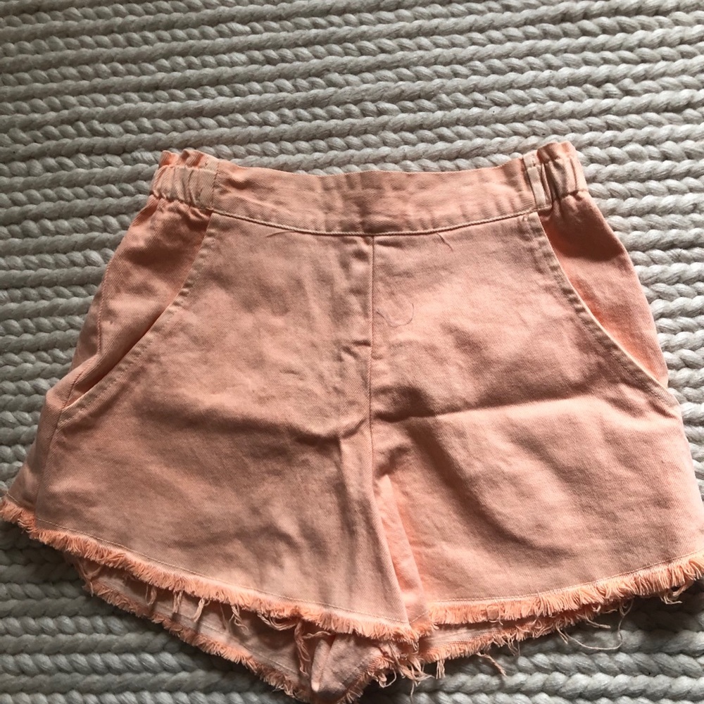 Urban Renewal Orange Shorts